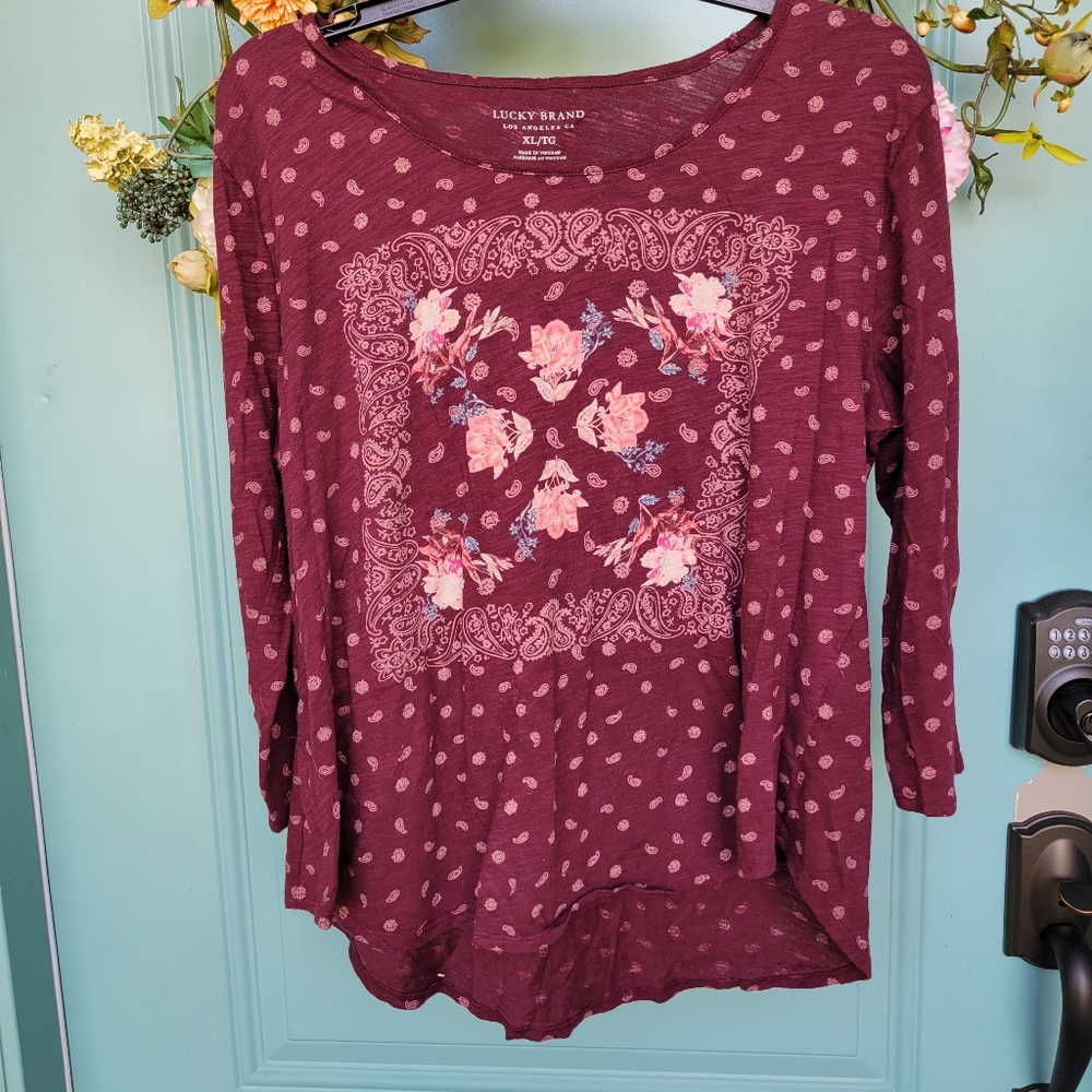 LUCKY BRAND TOP XL